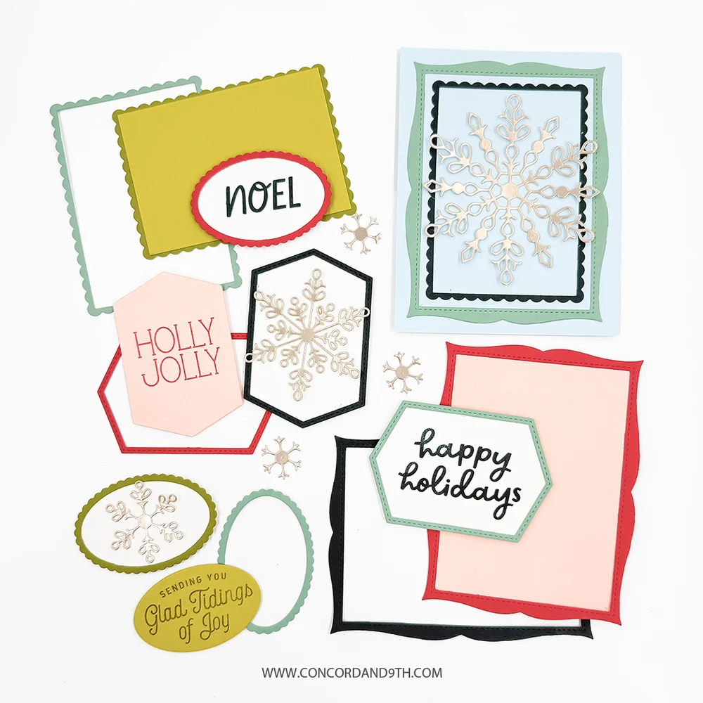 Concord & 9th - Assorted Frames Die Set