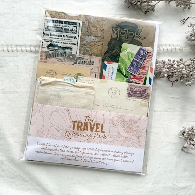 A House of Books - Travel Ephemera Kit