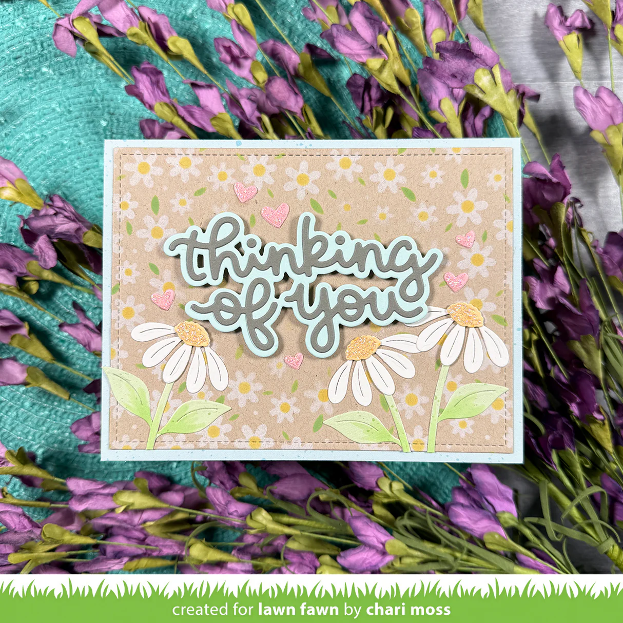 Lawn Fawn - Spring Flowers Stencil Set