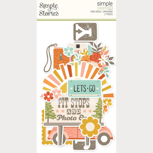 Simple Stories - Open Road - Simple Page Pieces