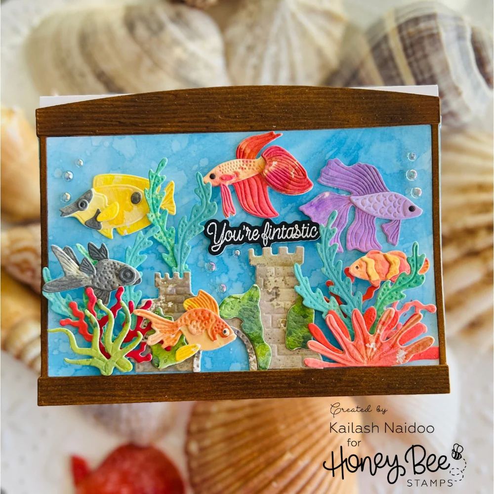 Honey Bee - Lovely Layers: Fish Die Set