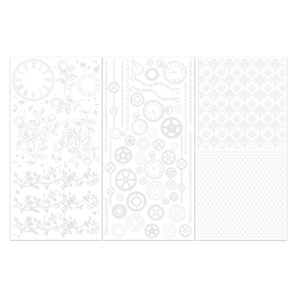 49 and Market - Echoes of Time - Irresistible Times Rub-On Transfer Set