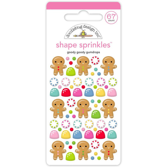 Doodlebug - Oh What Fun - Shape Sprinkles: Goody Goody Gumdrops