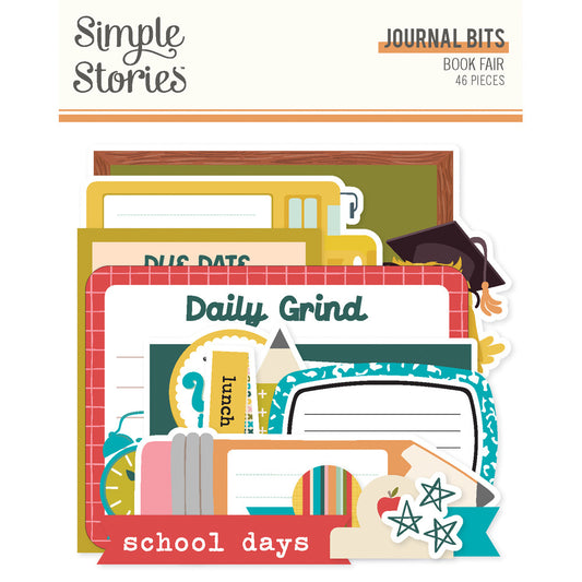 Simple Stories - Book Fair - Journal Bits & Pieces