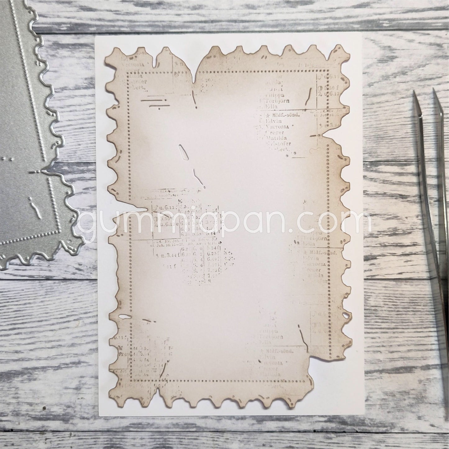 Gummiapan - Old Stamp Background 2.0 Die