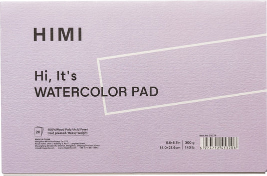 HIMI - Watercolor Paper Pad - Purple Edition