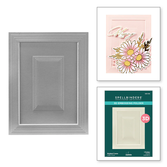 Spellbinders - 3D Embossing Folder - Molded Frames