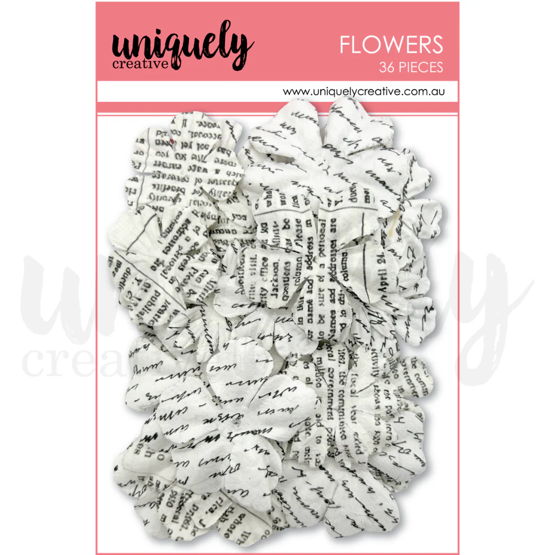 Uniquely Creative - Ultraviolet Delight - Antique Petal Press Flowers