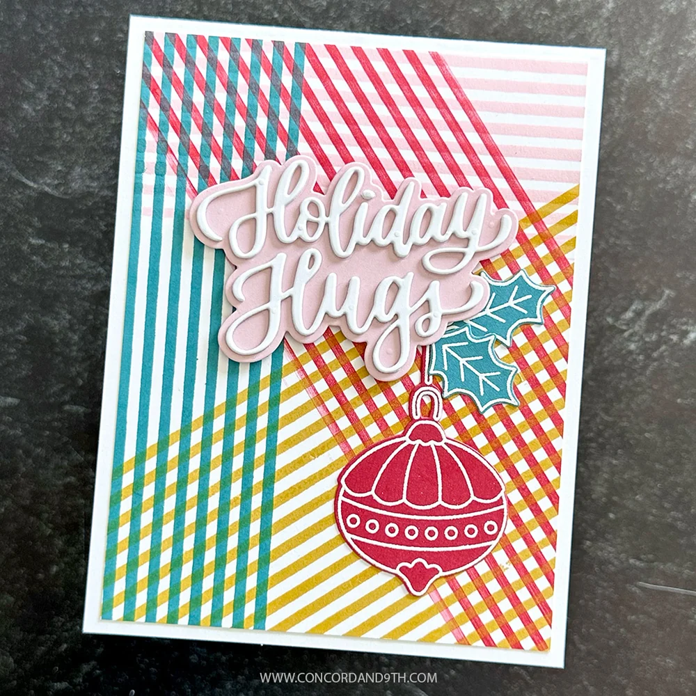 Concord & 9th - Holiday Hugs and Blessings Die Set by Kristina Werner