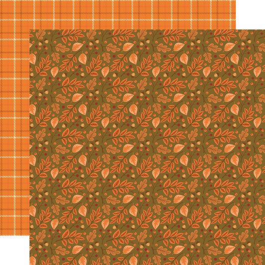 Simple Stories - Pumpkins & Plaid - Cardstock: Cozy Things