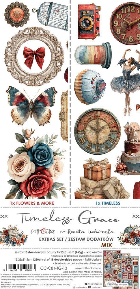 Craft O'Clock - Timeless Grace - Extras Set: Mix