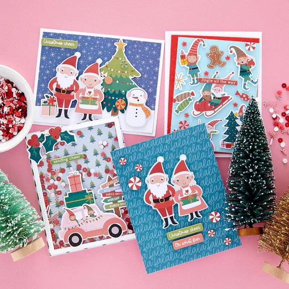 Spellbinders - Feeling Festive Card Kit of the Month Club