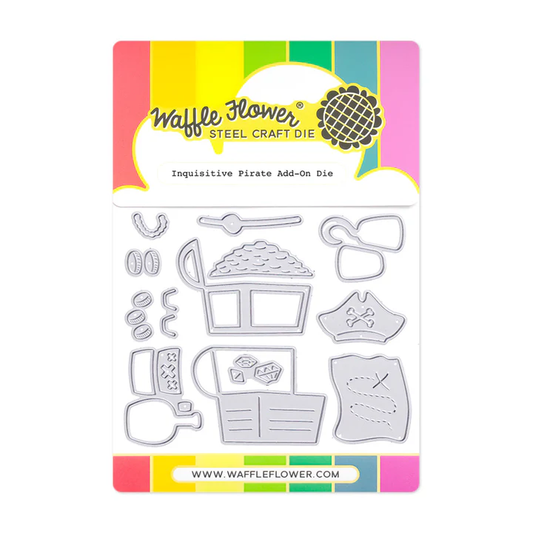 Waffle Flower - Inquisitive Pirate Add-On Die Set