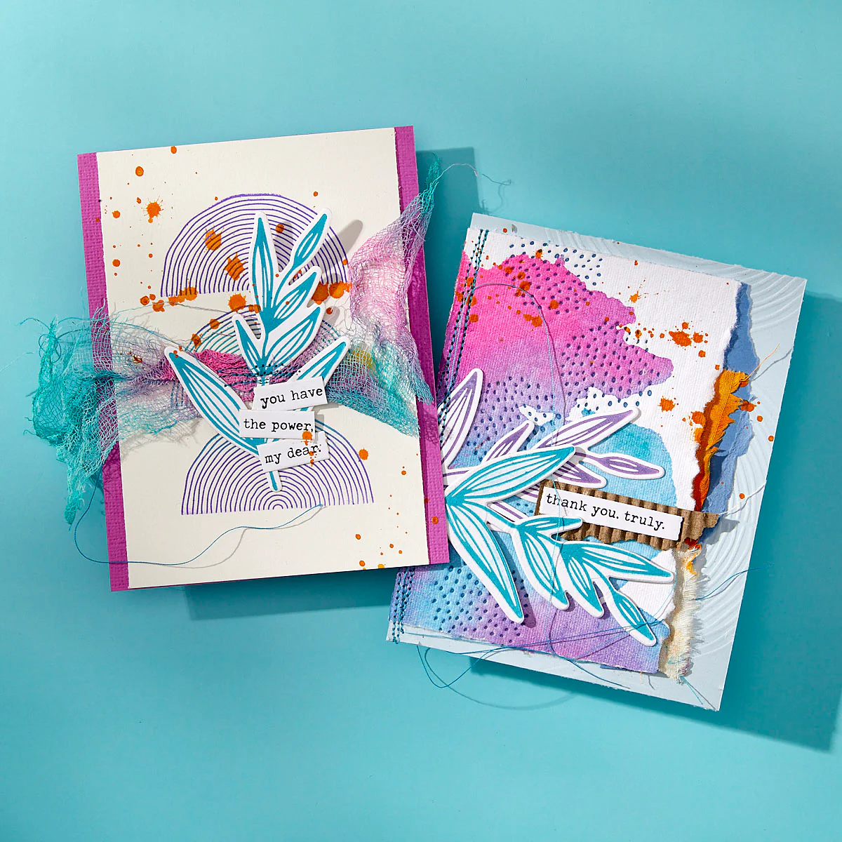 Spellbinders - BetterPress - Flourishing Press Plates by Dina Wakley