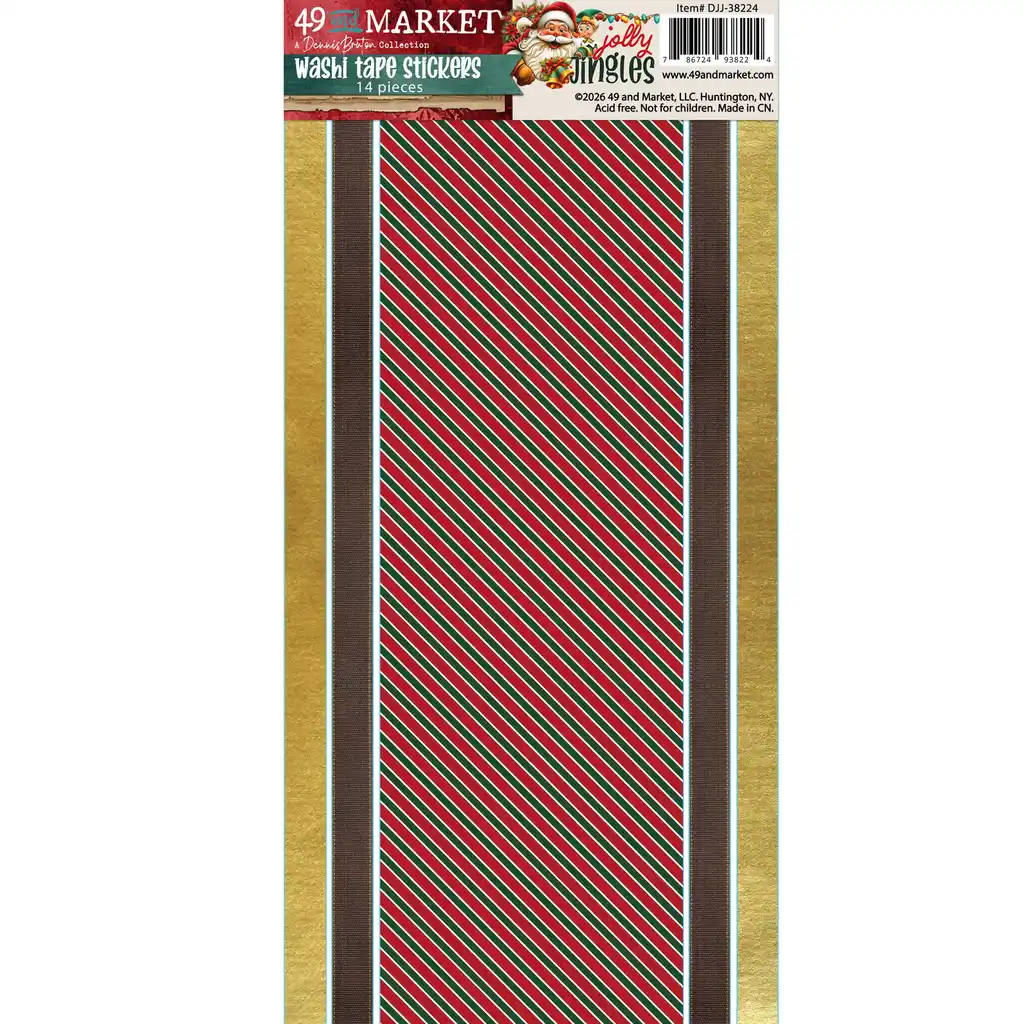 49 and Market - Jolly Jingles - Washi Tape Stickers
