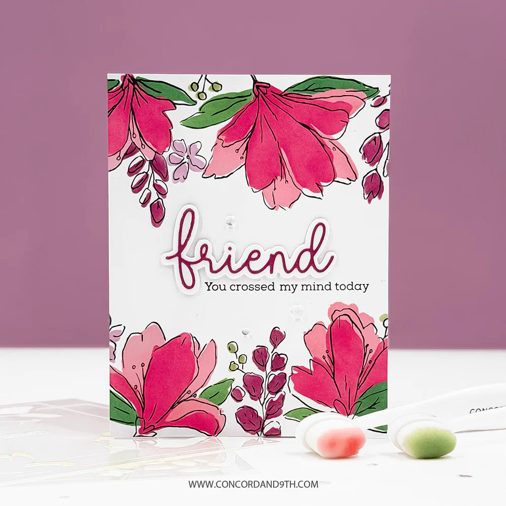 Concord & 9th - Garden's Edge Stamp, Die & Stencil Bundle