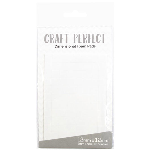 Craft Perfect - Dimensional Foam Adhesive - 12mmx12mm