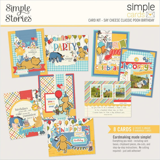 Simple Stories - Say Cheese Classic Pooh Birthday - Card Kit