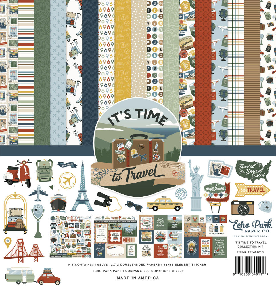 Echo Park - It's Time to Travel - Collection Kit