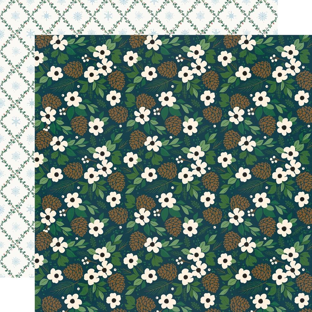 Simple Stories - Simple Vintage Flannel Season - Cardstock: Snow Adorable
