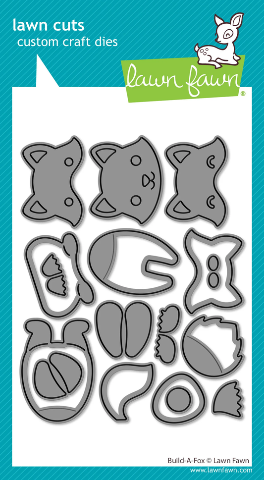 Lawn Fawn - Build-A-Fox Die Set