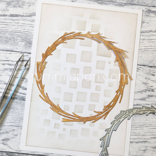 Gummiapan - Wreath Die