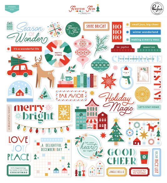 Pinkfresh - Festive Fun - Ephemera