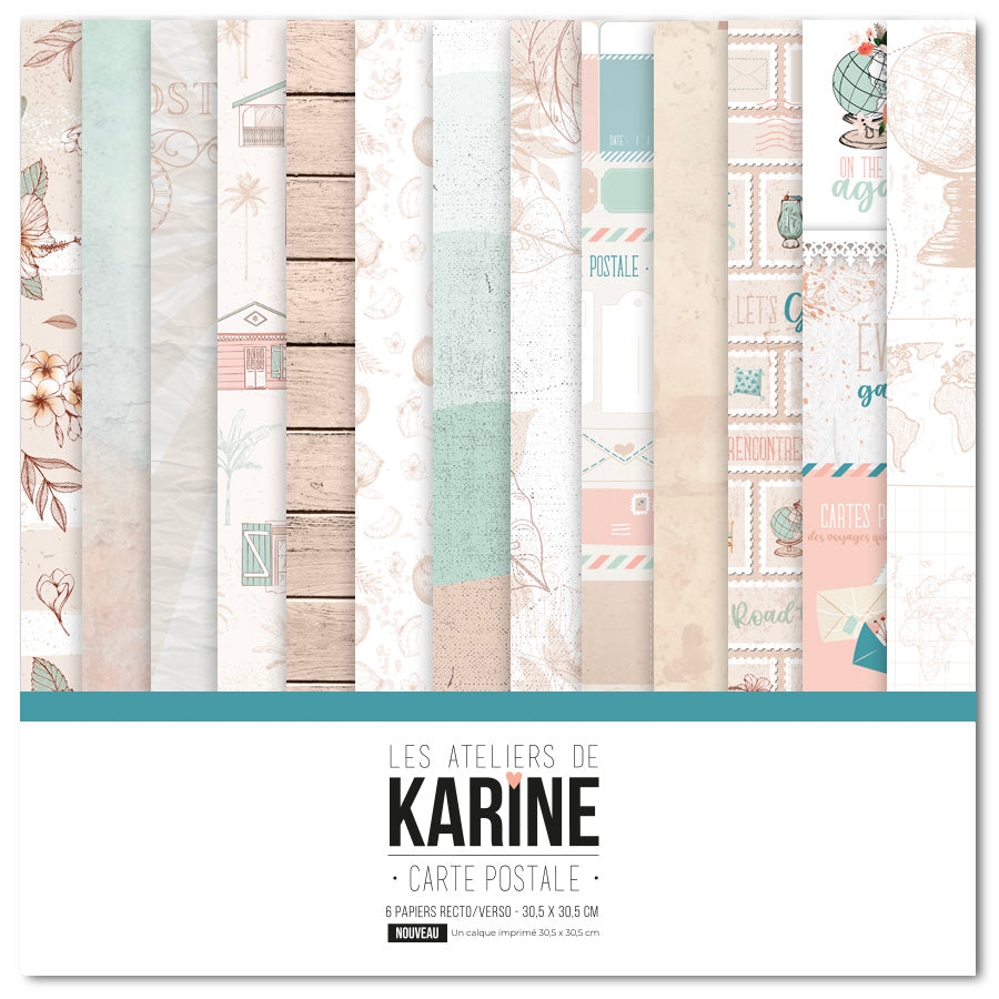 Les Ateliers de Karine - Carte Postale - Collection Pack