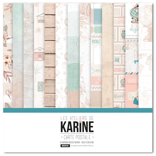 Les Ateliers de Karine - Carte Postale - Collection Pack
