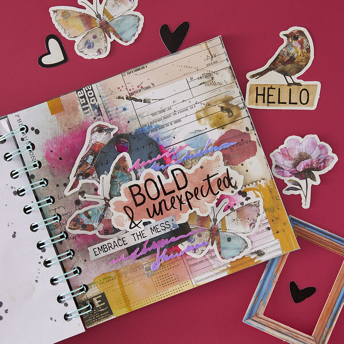 Spellbinders - Beautifully Imperfect - Die Cut Sentiments