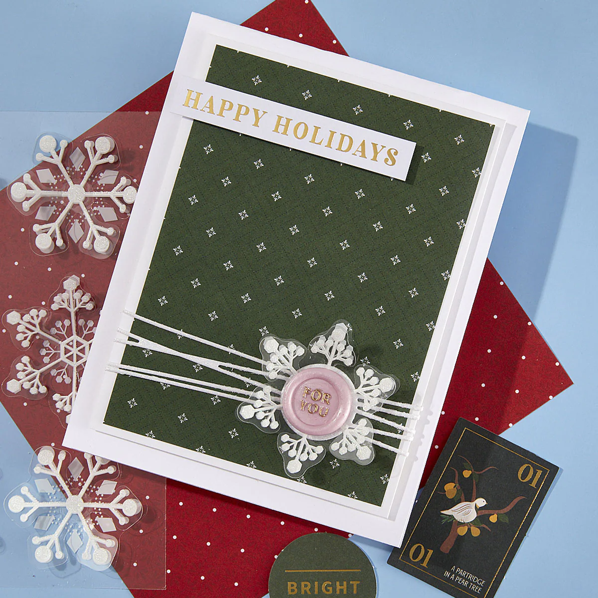 Spellbinders - Merry Moments Dimensional Snowflakes
