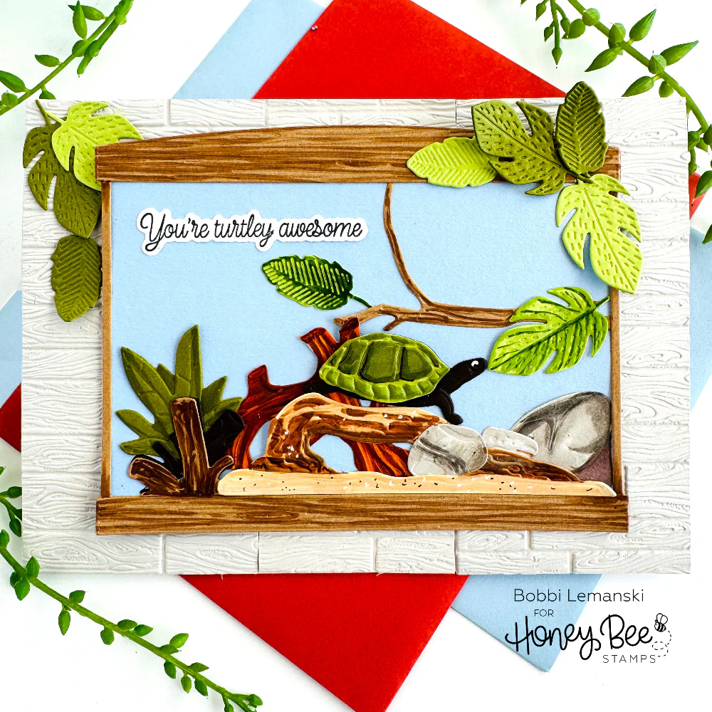 Honey Bee - Lovely Layers: Tank Terrarium Add-On Die Set