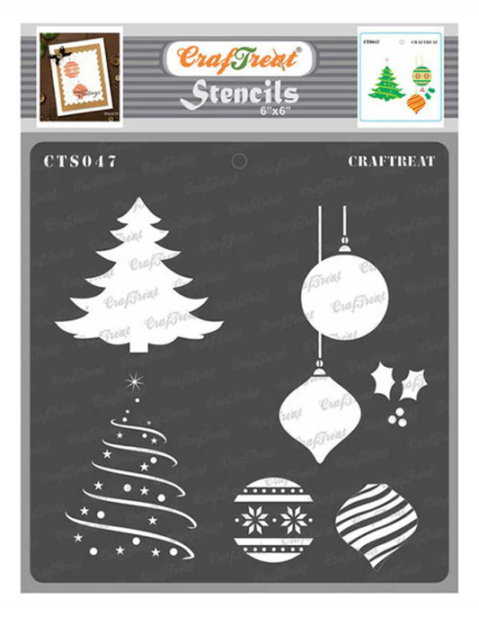 CrafTreat - Layered Christmas Stencil