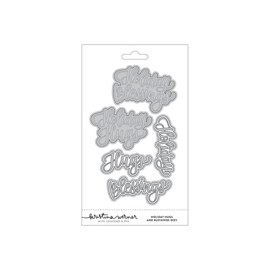 Concord & 9th - Holiday Hugs and Blessings Die Set by Kristina Werner