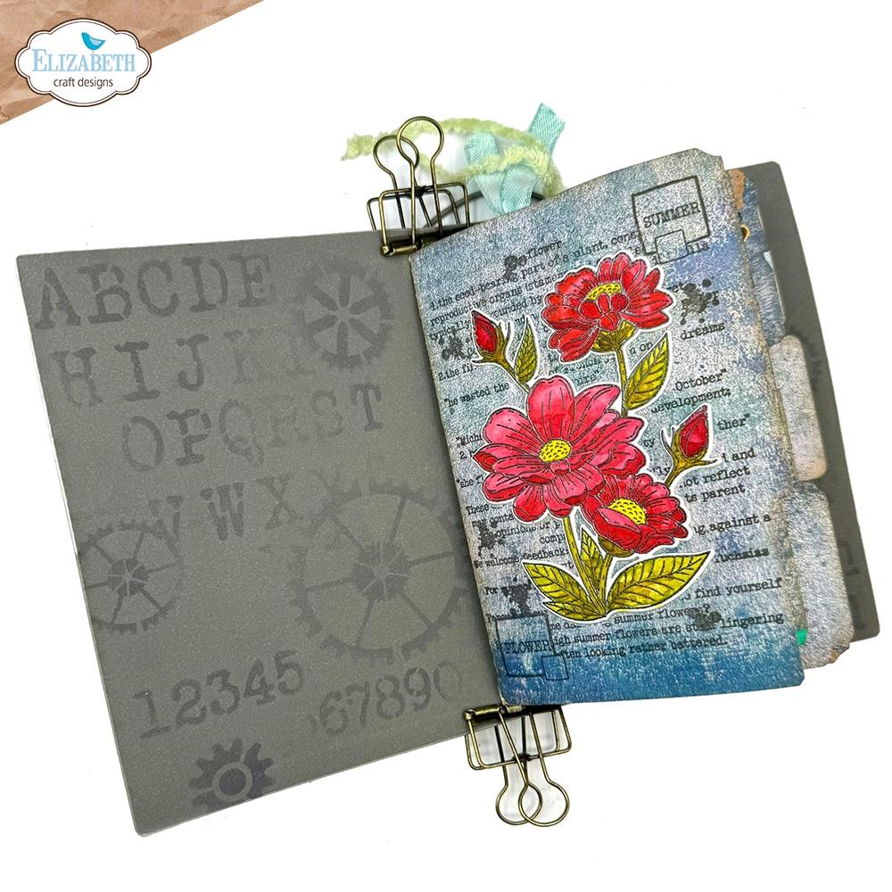 Elizabeth Craft - Summer Flower Stamp & Die Bundle
