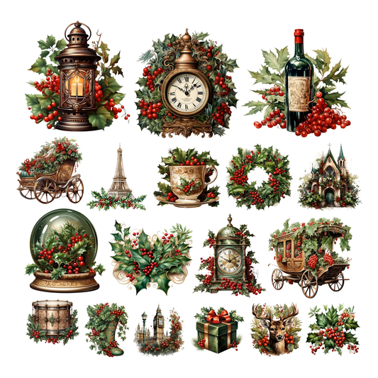 Simply Stated - Victorian Christmas - Ephemera