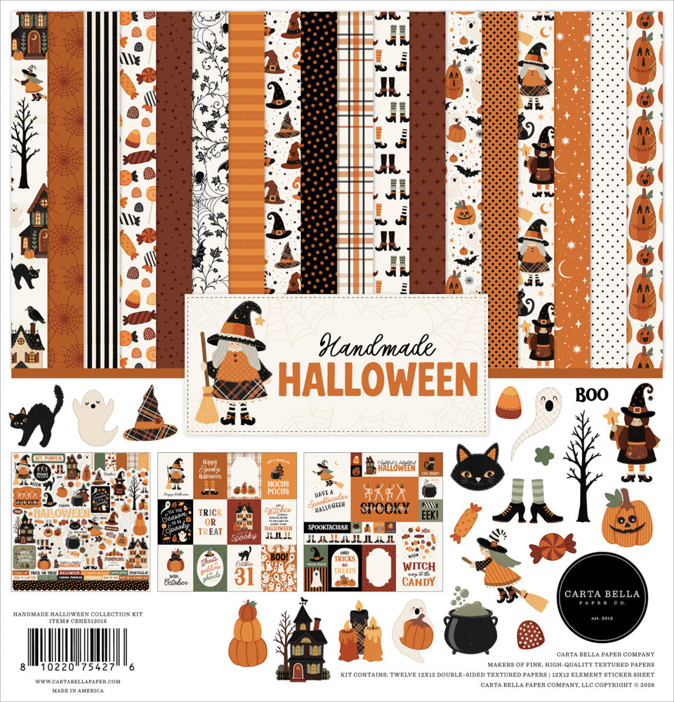 Carta Bella - Handmade Halloween - Collection Kit