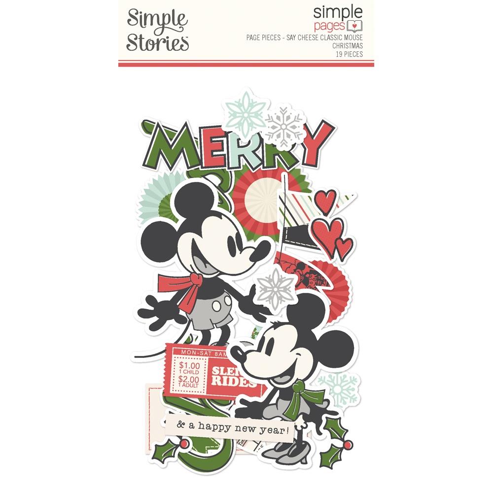 Simple Stories - Say Cheese Classic Mouse Christmas - Page Pieces (Copy)