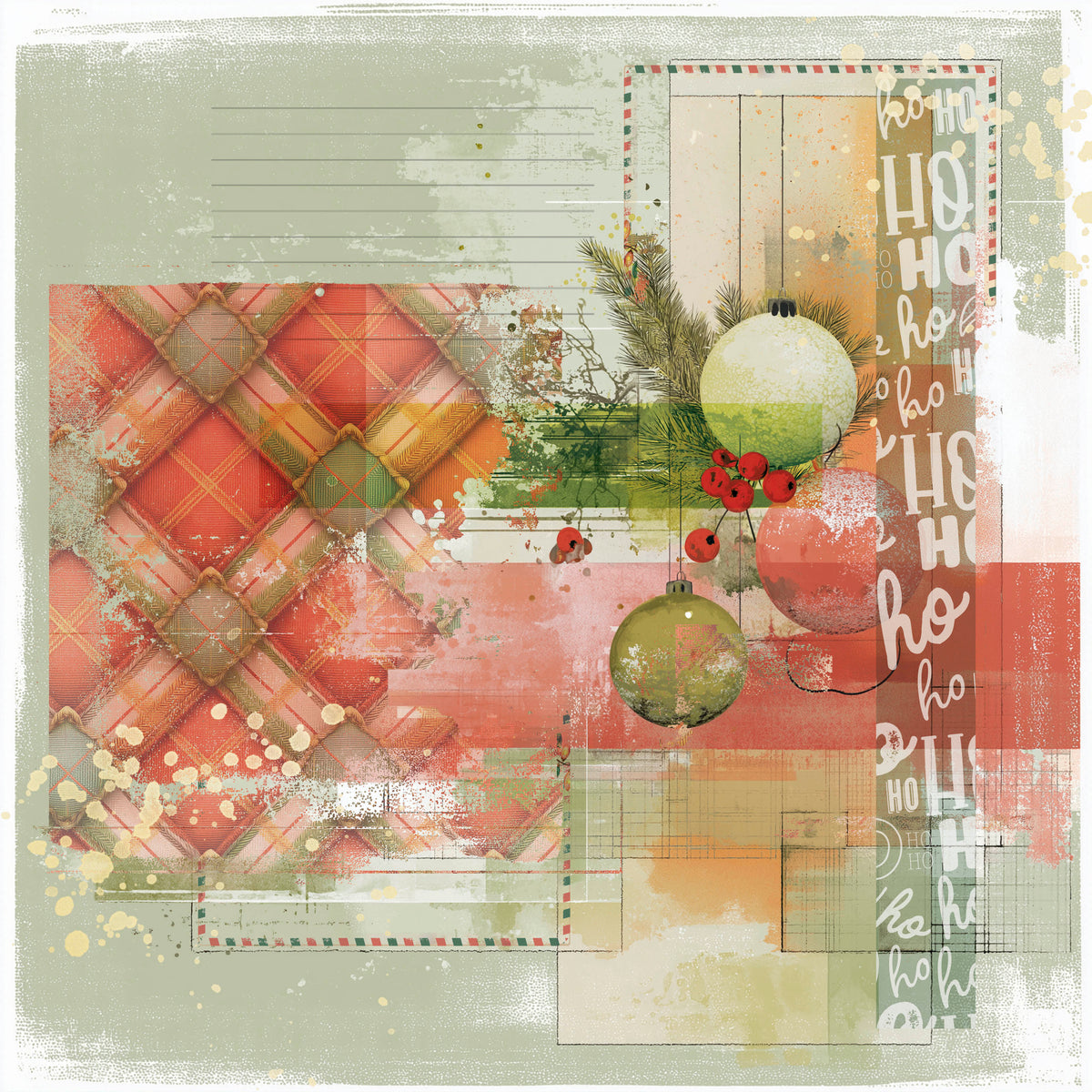 49 and Market - Jolly Jingles - Cardstock: Bonus