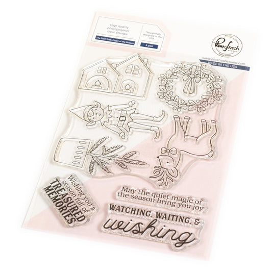 Pinkfresh - The Shelf Edit: Magic of the Season Stamp, Die & Stencil Bundle