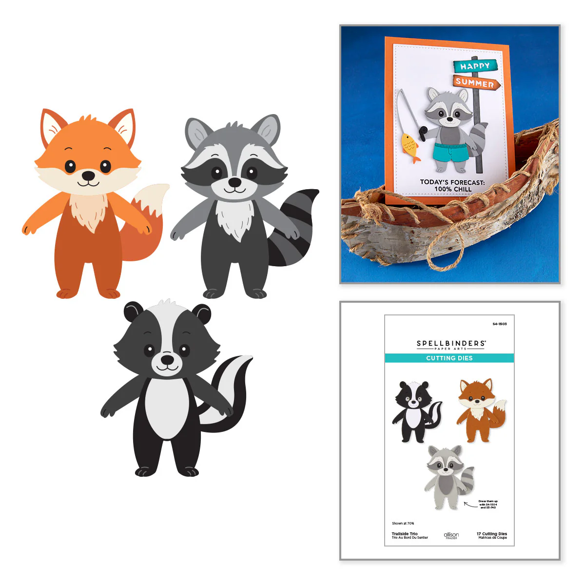 Spellbinders - Trailside Trio Die Set