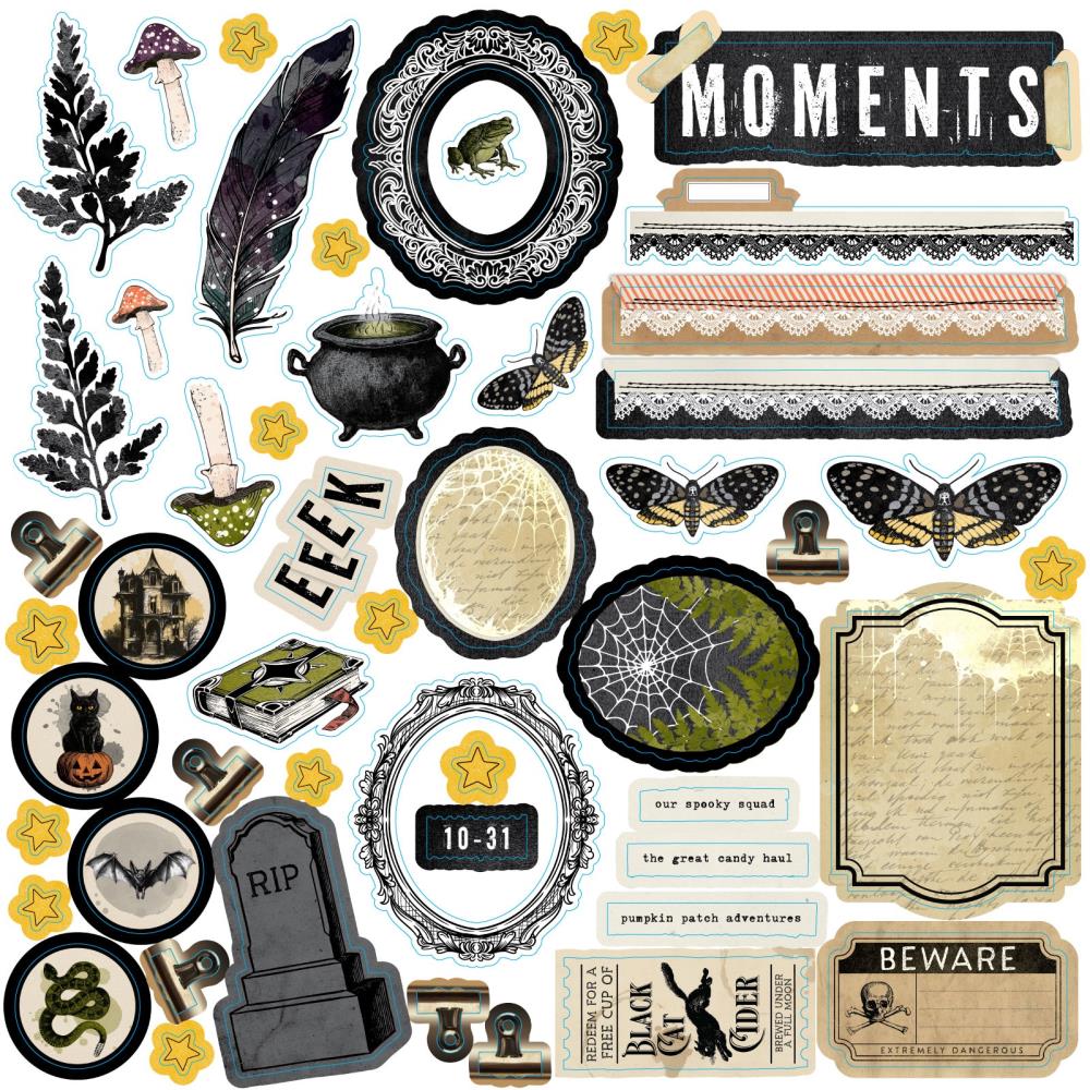 49 and Market - Curiosities In Willow Grove - Halloween Assortment Pack