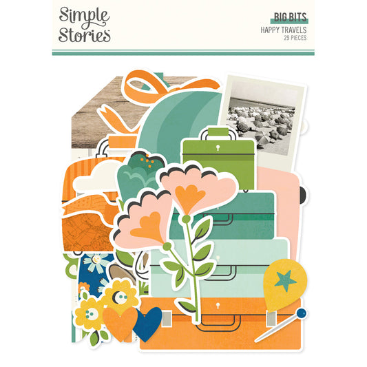 Simple Stories - Happy Travels - Big Bits & Pieces