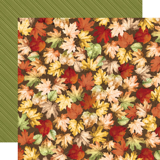 Simple Stories - Simple Vintage Autumn Breeze - Cardstock: Fallen Leaves