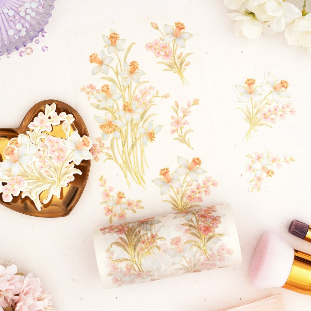 Pinkfresh - Whispering Daffodils - Washi Tape