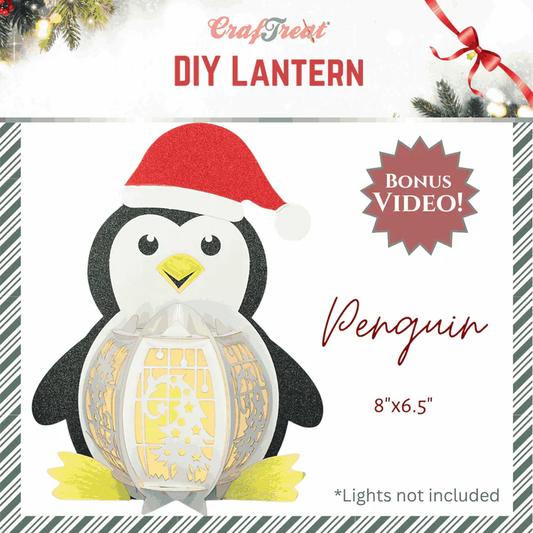 CrafTreat - DIY Paper Lantern - Penguin