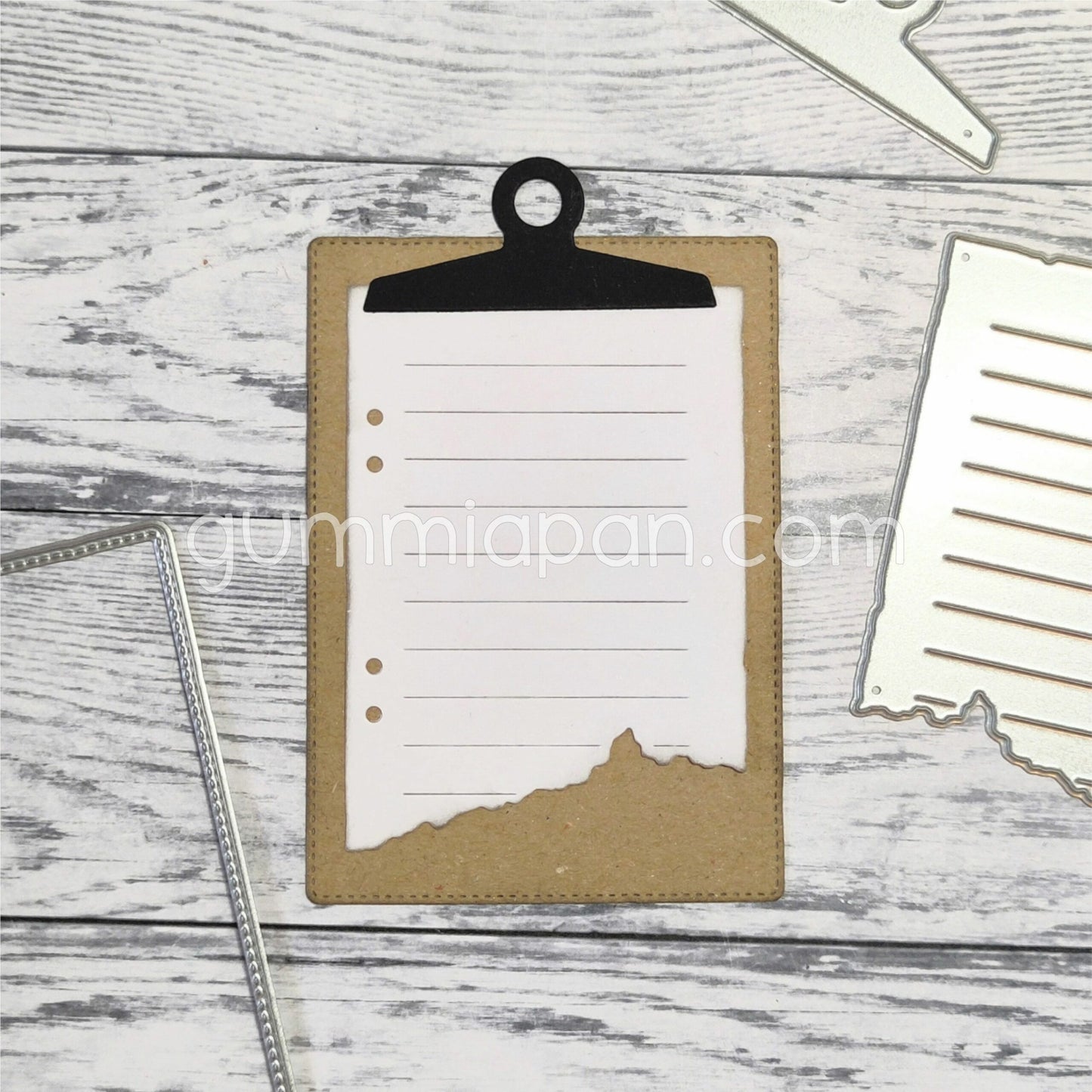 Gummiapan - Clipboard Die Set