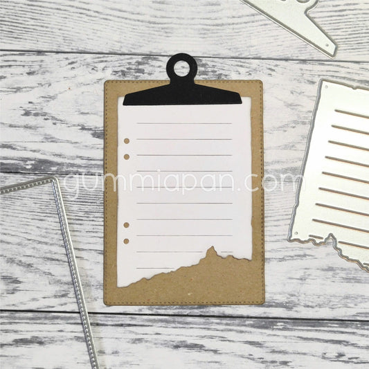 Gummiapan - Clipboard Die Set