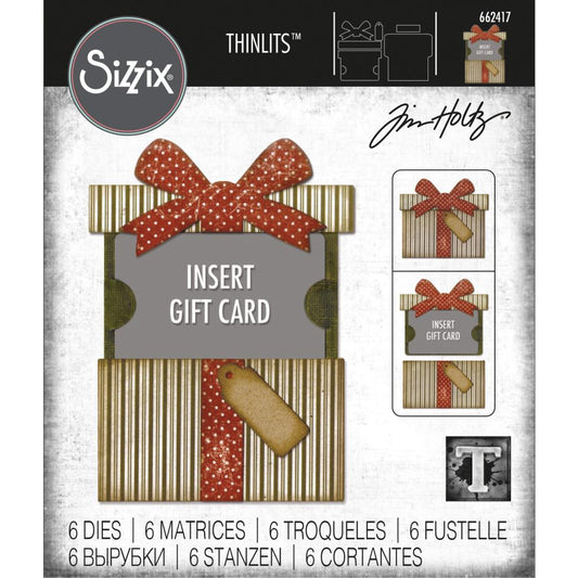 Sizzix - Gift Card Package Die Set by Tim Holtz