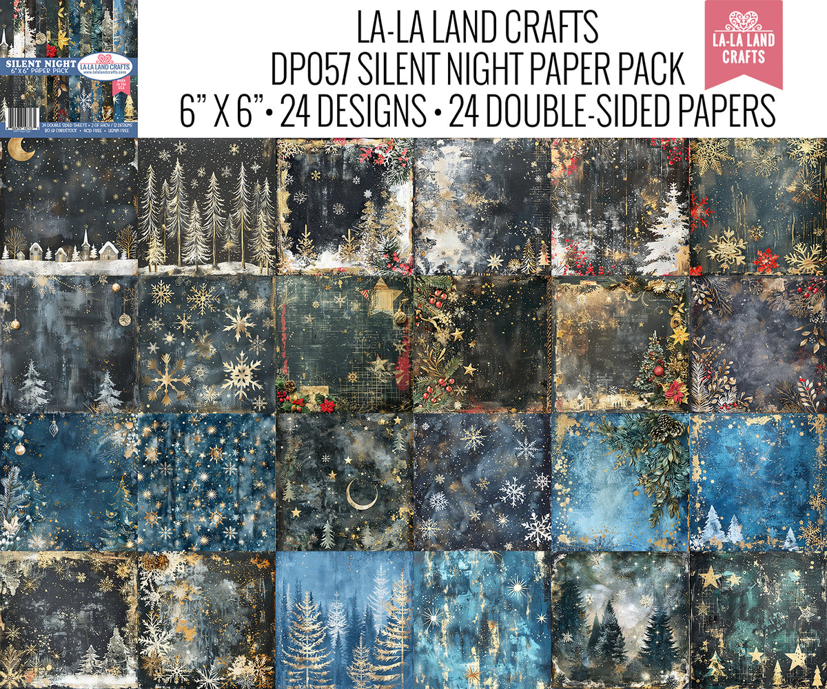 La-La Land Crafts - Silent Night Paper Pack